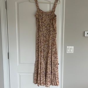 Light weight sleeveless floral dress